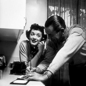 Gizelle MacKenzie and her husband, Robert Shutteworth, 1957.