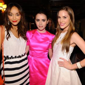 Ashley Madekwe, Christa B. Allen and Lily Collins