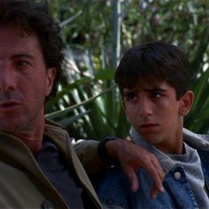 James Madio and Dustin Hoffman in 