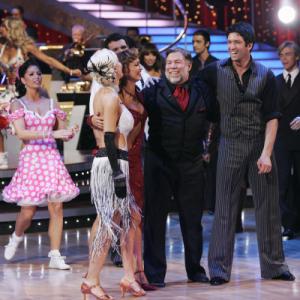 Still of Holly Madison Steve Wozniak Karina Smirnoff Dmitry Chaplin and Melissa Rycroft in Dancing with the Stars 2005