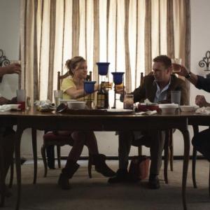 Robert Rusler, Jeanette Steiner, Michael Madison and Chic Daniel in the feature film DELIVERED.