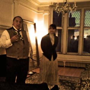 Interactive theater As Mr Vidor in Under the Poppy at the Bernhard Ginsberg House 2013