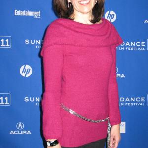 Leticia Magaña on the red carpet at the Sundance Festival 2011 for the premiere of Benavides Born.