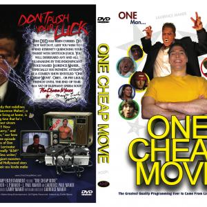 Poster release art for the Laurence Maher oneman comedy show ONE CHEAP MOVE