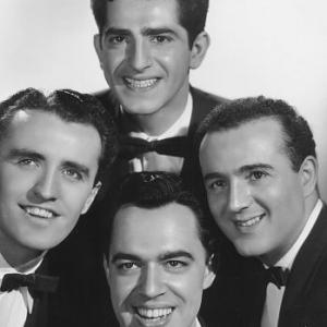 Four Aces, The Al Alberts, Dave Mahoney, Sol Vocarro, Lou Silvestri, c. 1950.