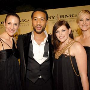 Natalie Maines Emily Robison Martie Maguire and John Legend