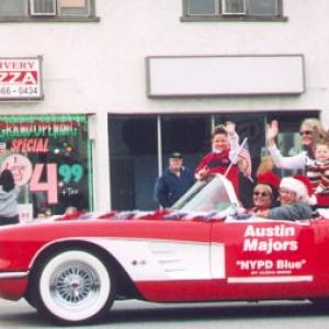 Austin Majors in the Hollywood Christmas Parade