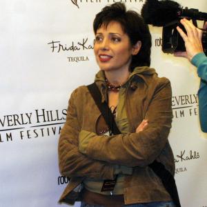 Rosie MalekYonan author of The Crimson Field at the Beverly Hills Film Festival