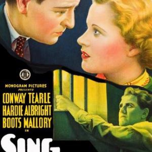 Hardie Albright, Boots Mallory and Conway Tearle in Sing Sing Nights (1934)