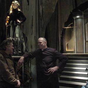 On the Automaton Set William Malone discusses scene with Patrick Kilpatrick From PARASOMNIA