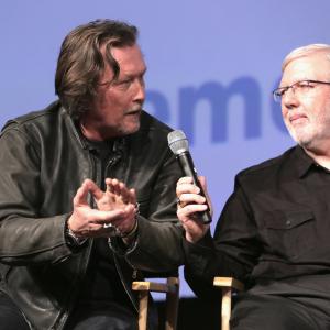 Robert Patrick and Leonard Maltin at event of From Dusk Till Dawn The Series 2014