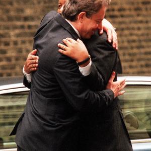 Tony Blair and Nelson Mandela