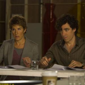 Still of Tamsin Greig and Stephen Mangan in Episodes 2011
