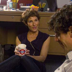 Still of Tamsin Greig and Stephen Mangan in Episodes (2011)