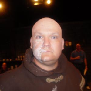 Suite Life Andy Richter Full application of Bald Cap, Application by Annie Maniscalco