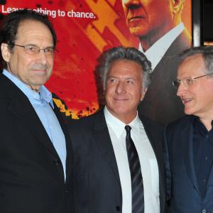 Dustin Hoffman Michael Mann and David Milch at event of Luck 2011