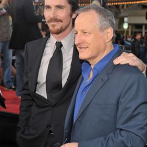 Christian Bale and Michael Mann at event of Visuomenes priesai 2009