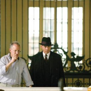 Still of Johnny Depp and Michael Mann in Visuomenes priesai (2009)