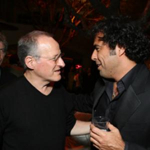 Michael Mann and Alejandro Gonzlez Irritu at event of Babelis 2006
