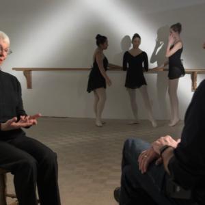 Interviewing dance teacher/coach, Shirley Tetreau for Salt + Light TV's CREATION.
