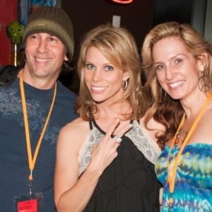 Robert Mann, Cheryl Hines and Cathy Olaerts at the Orlando Film Festival.