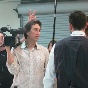 On set of indie commercial shoot 2011