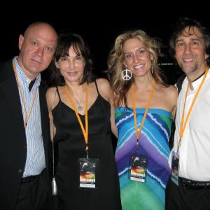Michael Craft, Gloria Mann, Cathy Olaerts and Robert Mann at 2009 Orlando Film Festival