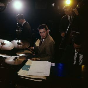 Drummer Shelly Manne performing at Shellys MannHole in Los Angeles circa 1960s