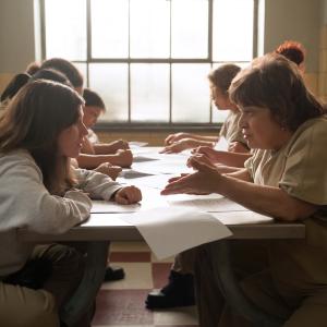 Still of Taryn Manning and Lin Tucci in Orange Is the New Black 2013