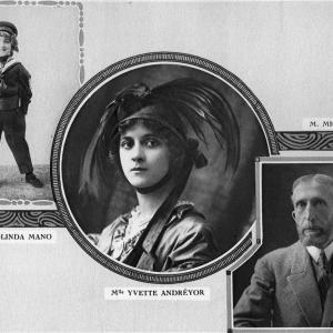 Still of Yvette Andryor Olinda Mano and Gaston Michel in La nouvelle mission de Judex 1917