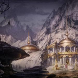 Fantasy Temple Concept Art