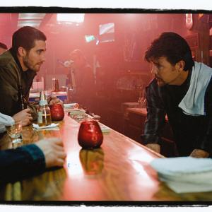 Jake Gyllenhaal and David Manzanares on the set of BROTHERS