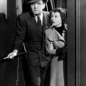 Still of Janet Gaynor and Fredric March in A Star Is Born 1937
