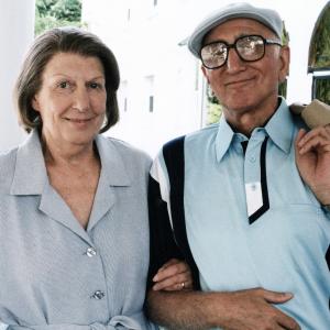 Still of Dominic Chianese and Nancy Marchand in Sopranai 1999