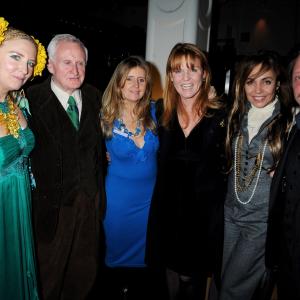 John Boorman, Charley Boorman, Katrine Boorman and Jeanne Marine