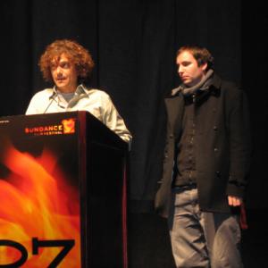 Chapter 27 film composer Anthony Marinelli and director Jarrett Schaefer talk at the films world premiere at Sundance 2007