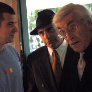 Joe Marinelli with Martin Landau being directed by Peter Luisi in Love Made Easy