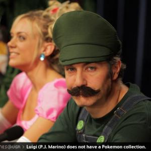 PJ Marino as Luigi in VIDEO GAME REUNION