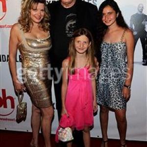 Heidi Jo Markel Avi Lerner Marlena Lerner and Jackie Hauser at the Expendables Premiere at Planet Hollywood in Las Vegas on Wednesday August 11th