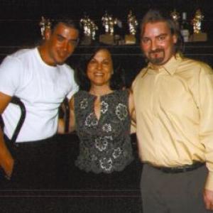 Eddie McGee, Debra Markowitz and Brian O'Halloran at the Long Island International Film Expo (LIIFE)