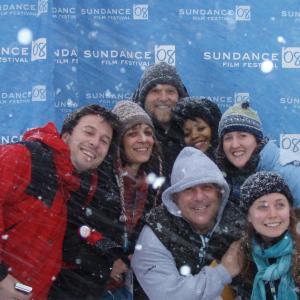 The characters producer director from the awardwinning documentary FLOW  For Love Of Water William Waterway Marks at top of photo FLOW was featured in many theaters at Sundance  with members of the group speaking to audiences