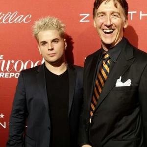 Tim Marlowe Nick Reed at the Hollywood reporter nomination party