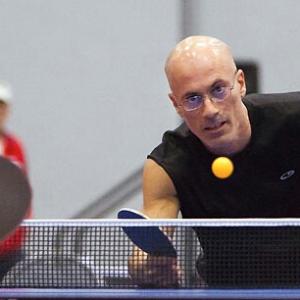 Adoni wins the 2011 National Championship in Hardbat Ping Pong at Virginia Beach