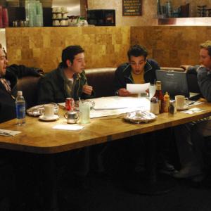 Still of Jay Baruchel, Dan Fogler, Sam Huntington and Chris Marquette in Fanboys (2009)