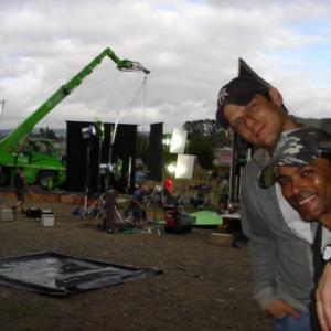 Horacio Marquínez, Cinematographer Eric Bross, Director New Zealand