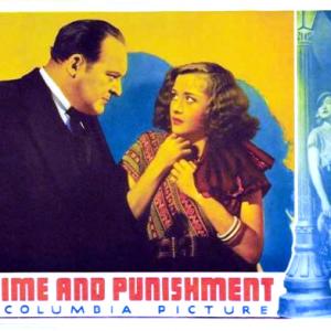 Edward Arnold and Marian Marsh in Crime and Punishment (1935)
