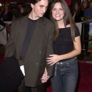 Charlie Korsmo and Sara Marsh at event of Little Nicky 2000