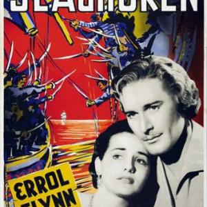 Errol Flynn and Brenda Marshall in The Sea Hawk 1940