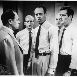 Still of Henry Fonda Ed Begley John Fiedler EG Marshall and Robert Webber in 12 ituzusiu vyru 1957