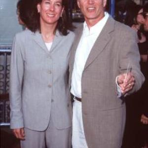 Kathleen Kennedy and Frank Marshall at event of Armagedonas 1998
